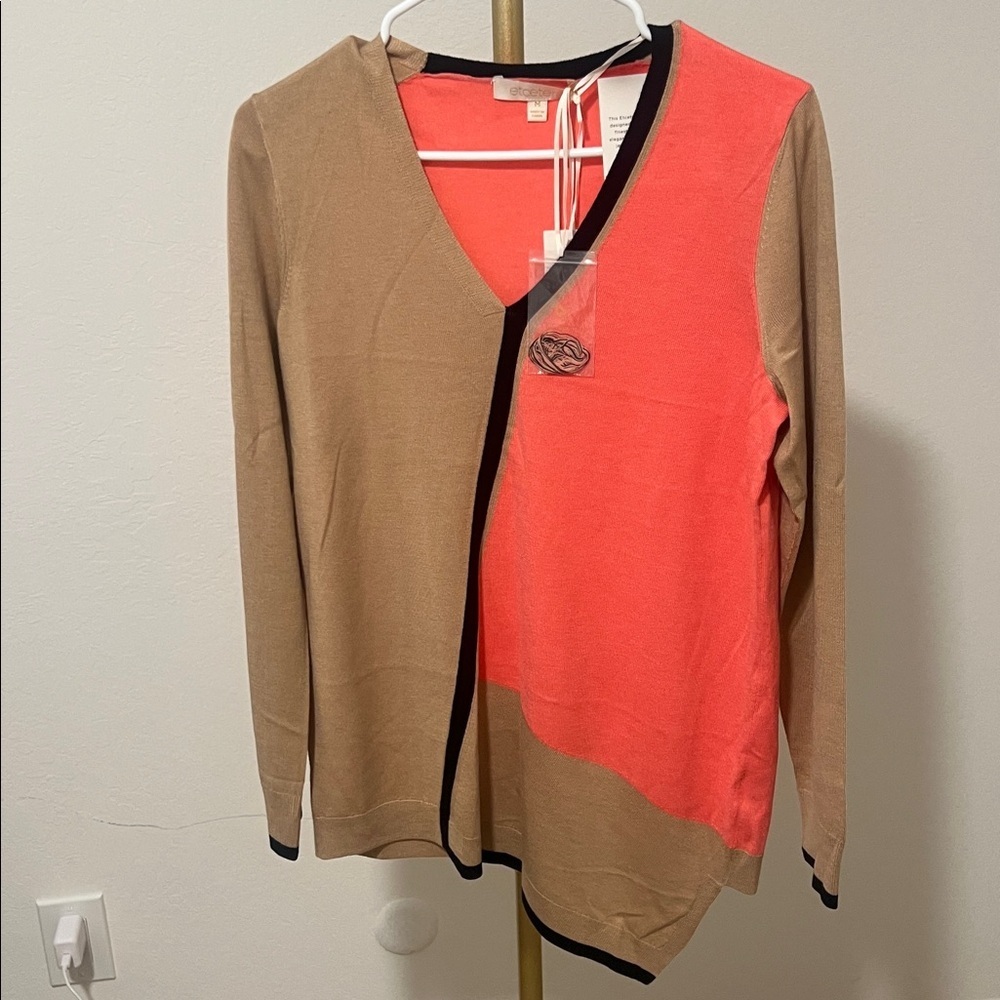 Etcetera Asymmetry Sweater $248